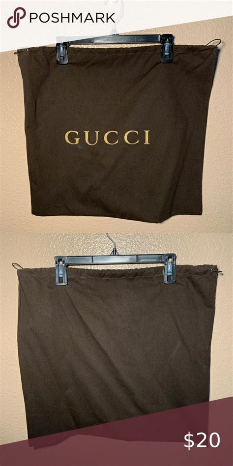 gucci dust bag authentic 17.5 x 11.25 boutiquebug|identify authentic gucci bag.